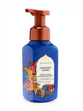 Bath & Body Works TURQUOISE WATERS Gentle & Clean Foaming Hand Soap